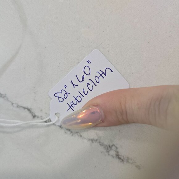 Vera Bradley Vintage 82" X 60" Floral Pattern Tablecloth cotton blend rectangle - Picture 3 of 8